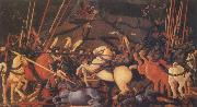 UCCELLO, Paolo The Battle of San Romano Spain oil painting artist